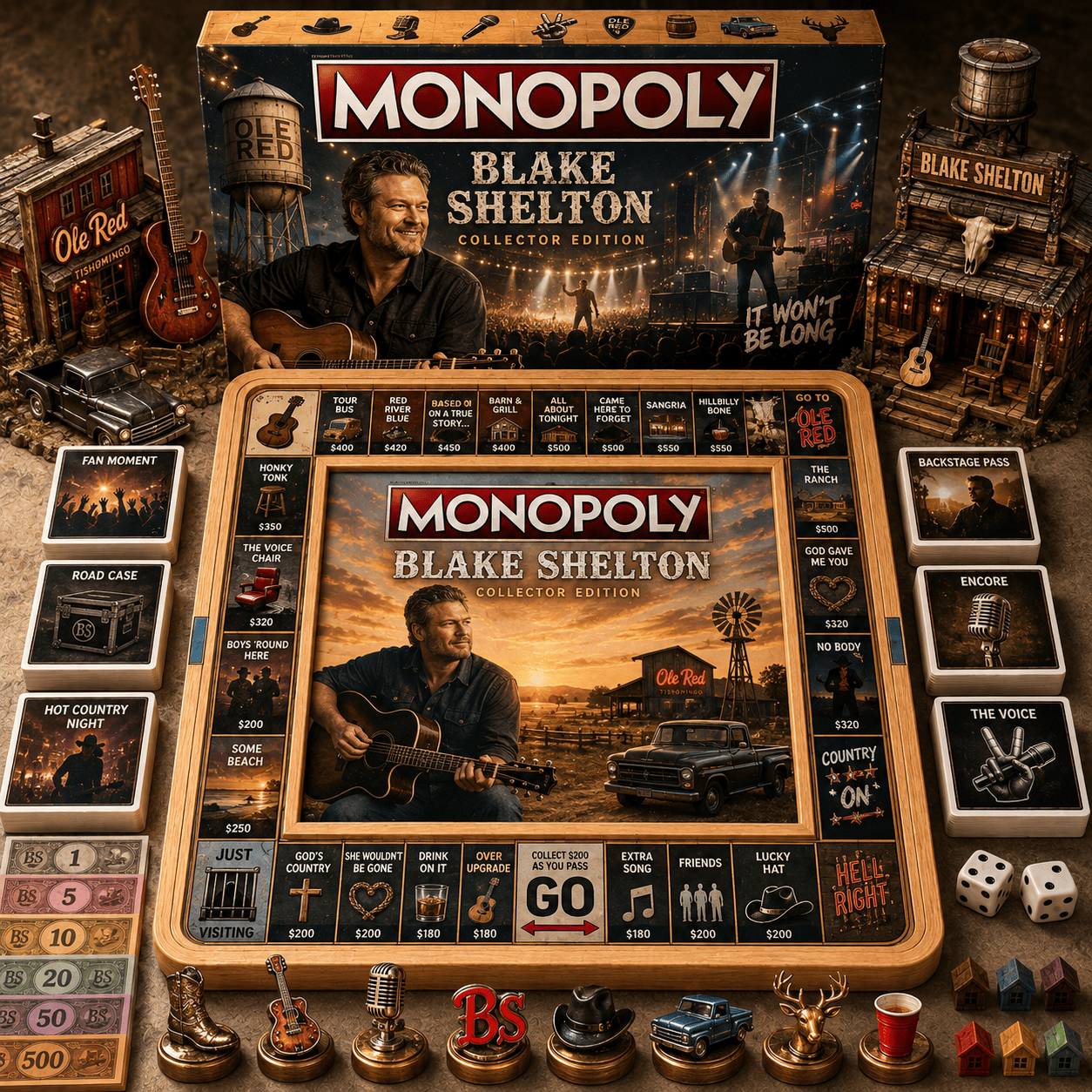 Premium BLSH Board Game TMH