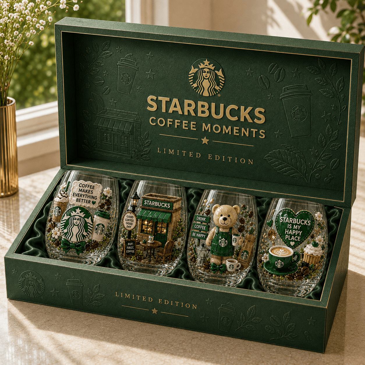 Premium STBK Whiskey Glass Set TTTT