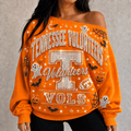 TVF 3D SHOULDER RHINESTONE SWEATSHIRT NTKO