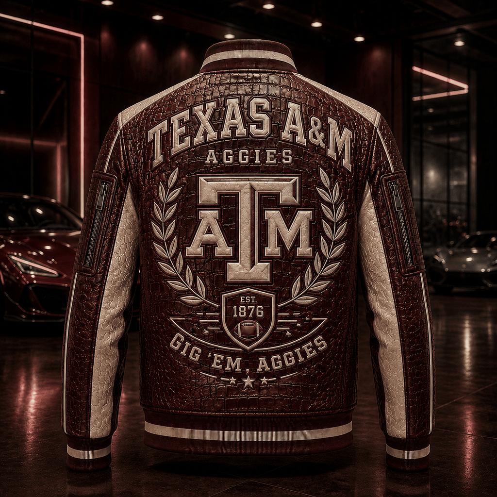 Premium TAMA Leather Zipper Jacket TNSM