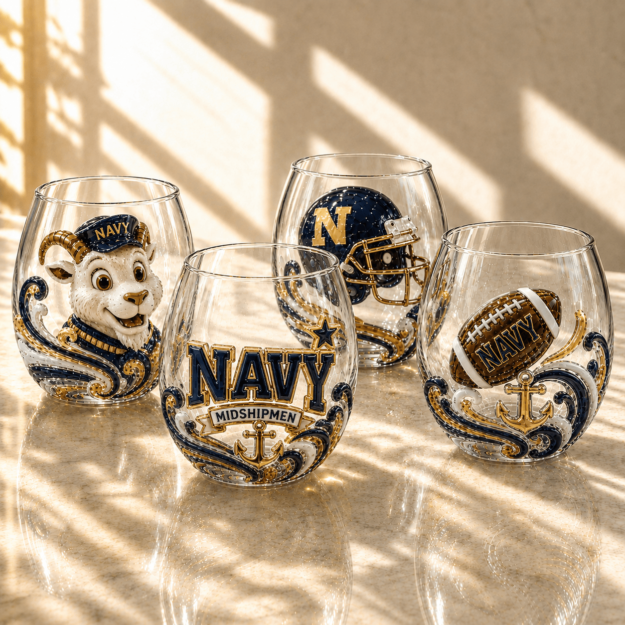 Premium NMSM Wine Glass Cup TMH