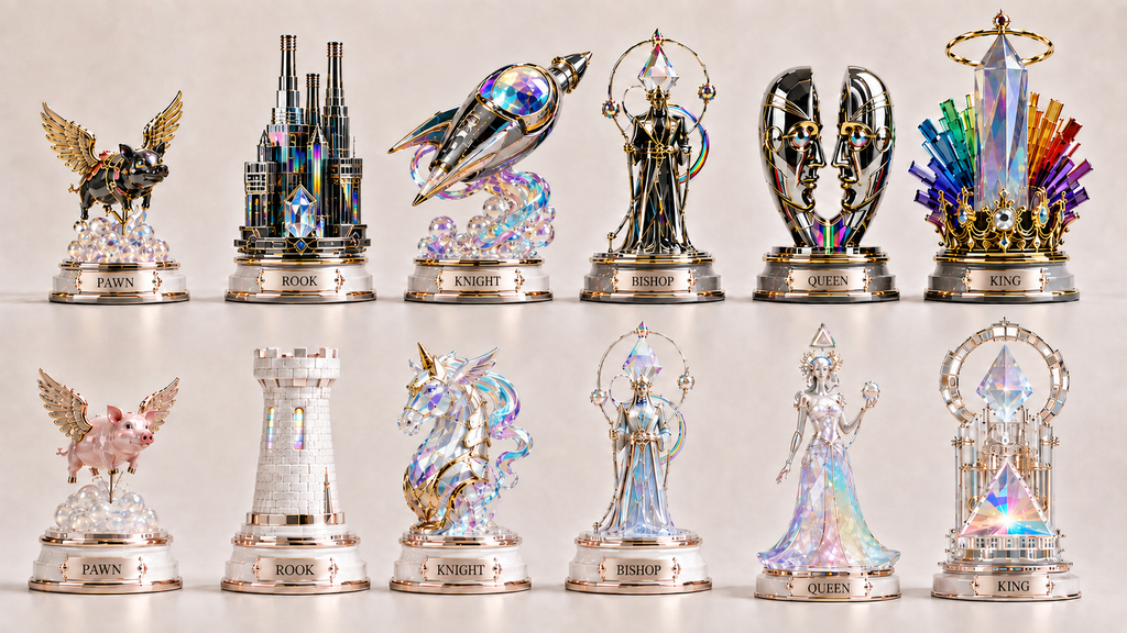 Premium PFD Chess Set NTNA