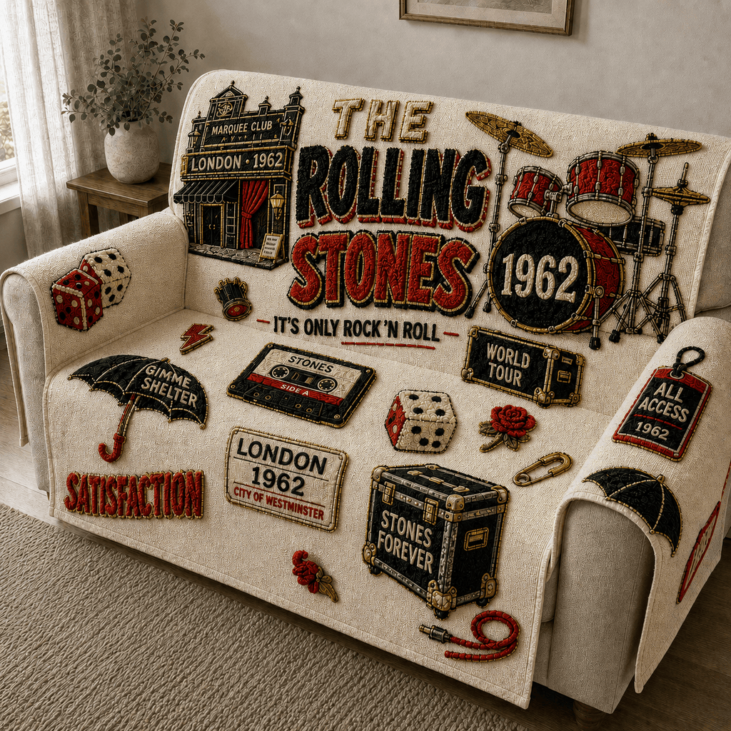 RLST Tufted Sofa Cover & Pillow Set NTKO
