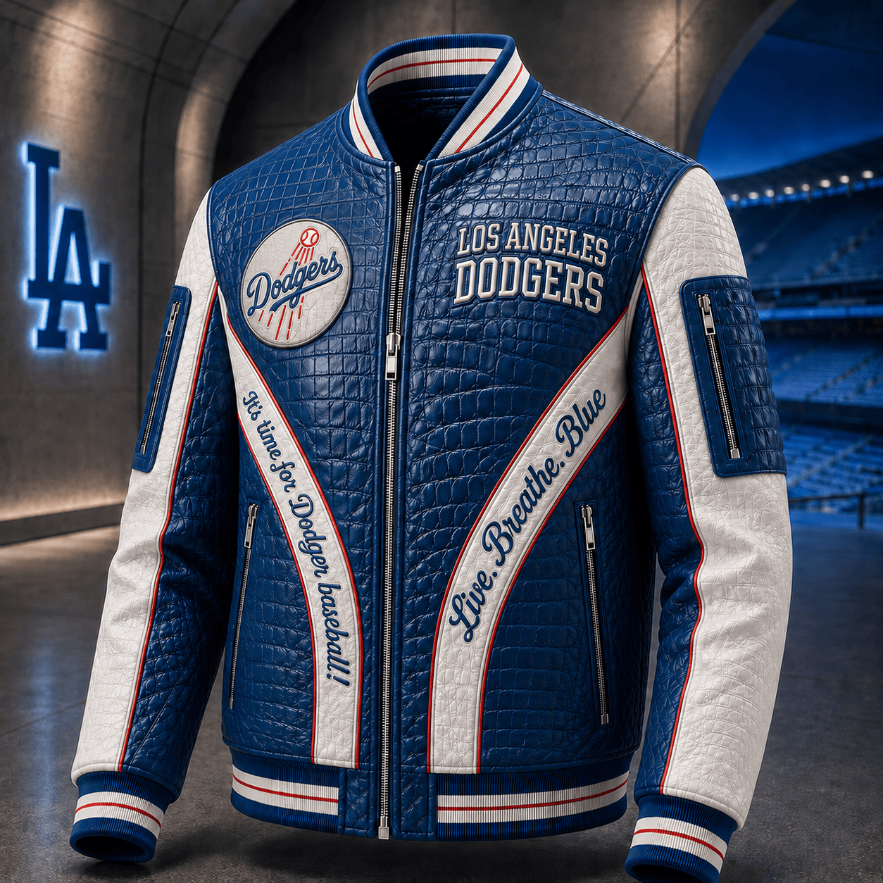 Premium LAD Leather Zipper Jacket PVNA