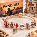 SMYH Gold Charm Bracelet Set VTH