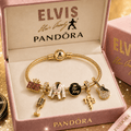 ELV Gold Charm Bracelet Set TTTT