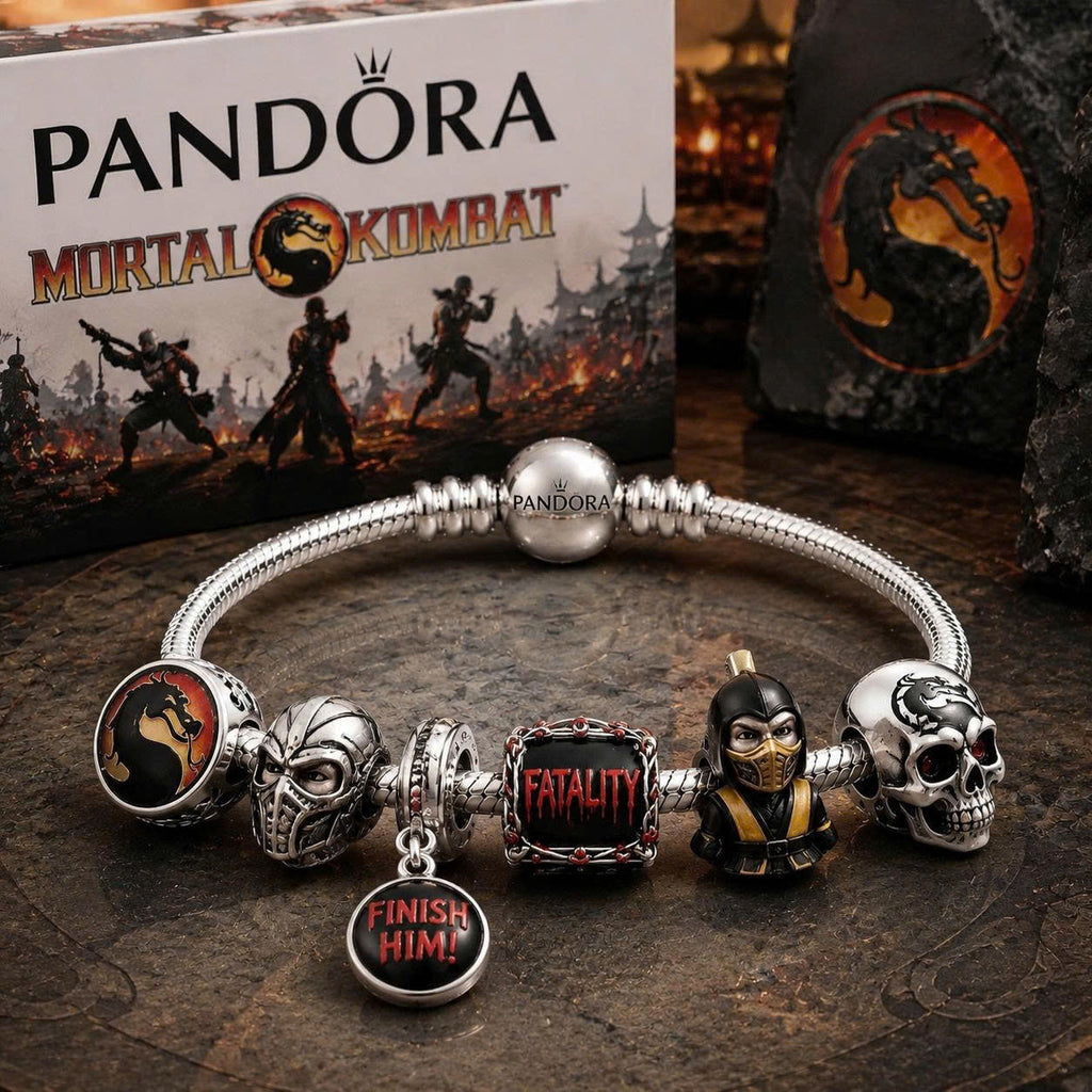 MKB Sliver Charm Bracelet Set PTT