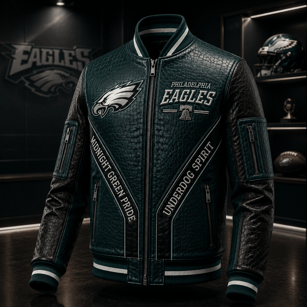 Premium PLDE Leather Zipper Jacket TTMH
