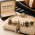 LARS Gold Charm Bracelet Set TMH