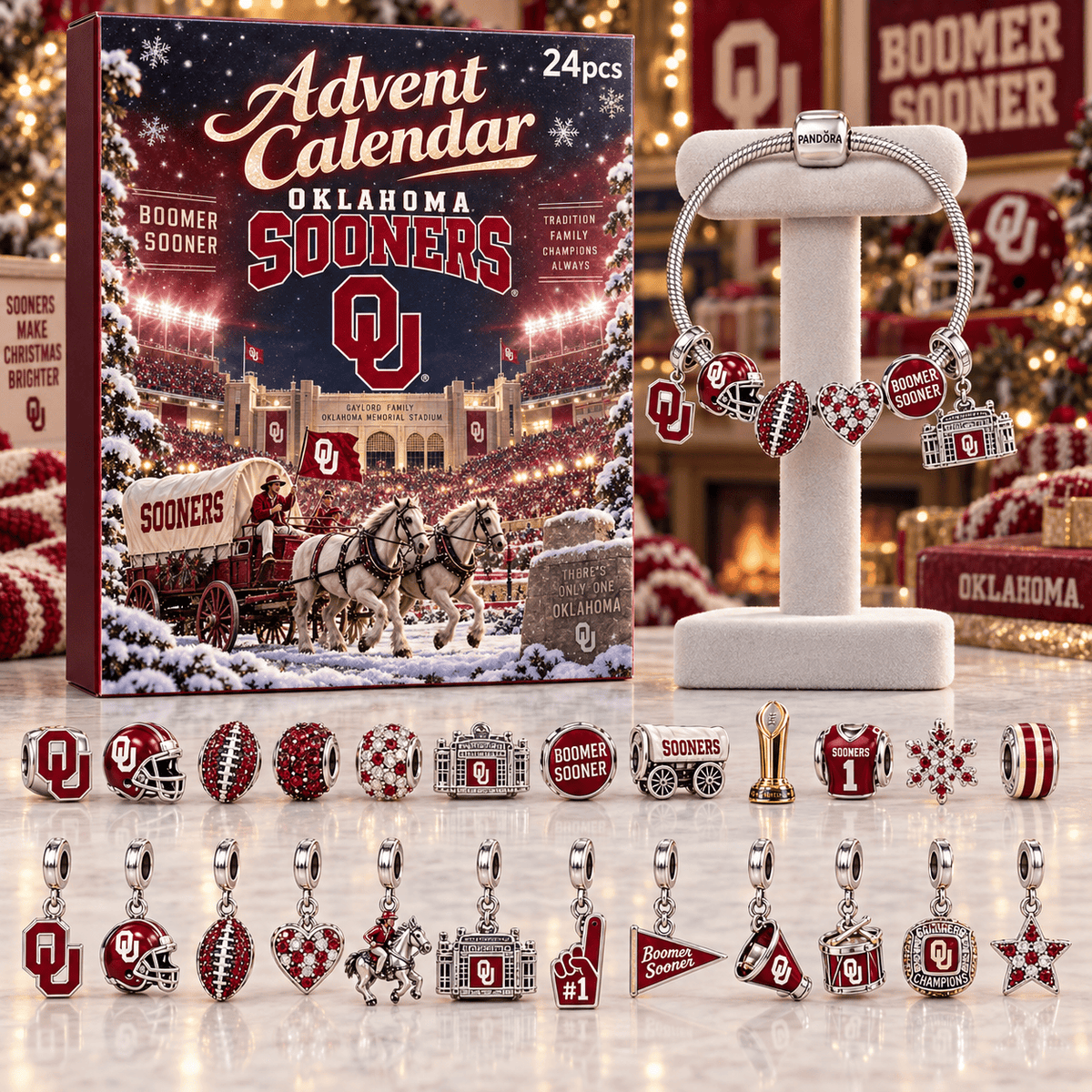 Premium OSN Advent Calendar Charm Bracelet Set TNSM