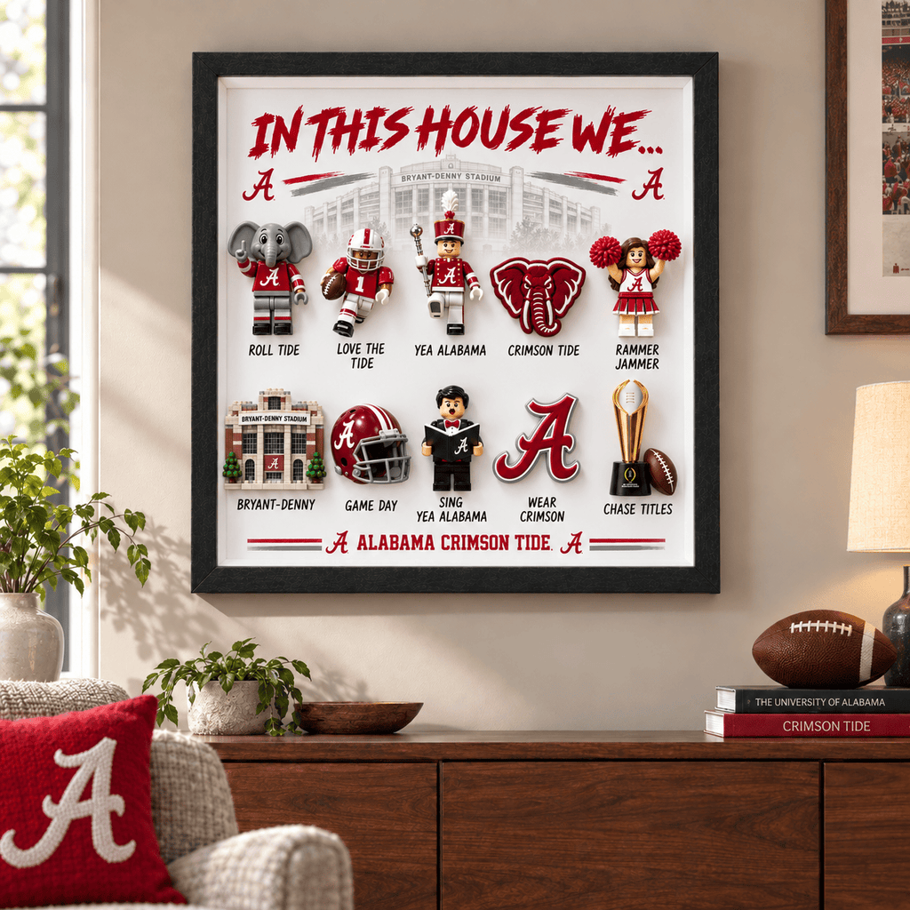 ACT "In This House We…" 3D Fan Display Frame TMH