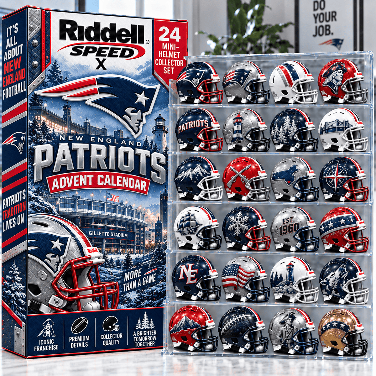 Premium CRPT Mini Helmet Advent Calendar NTNA