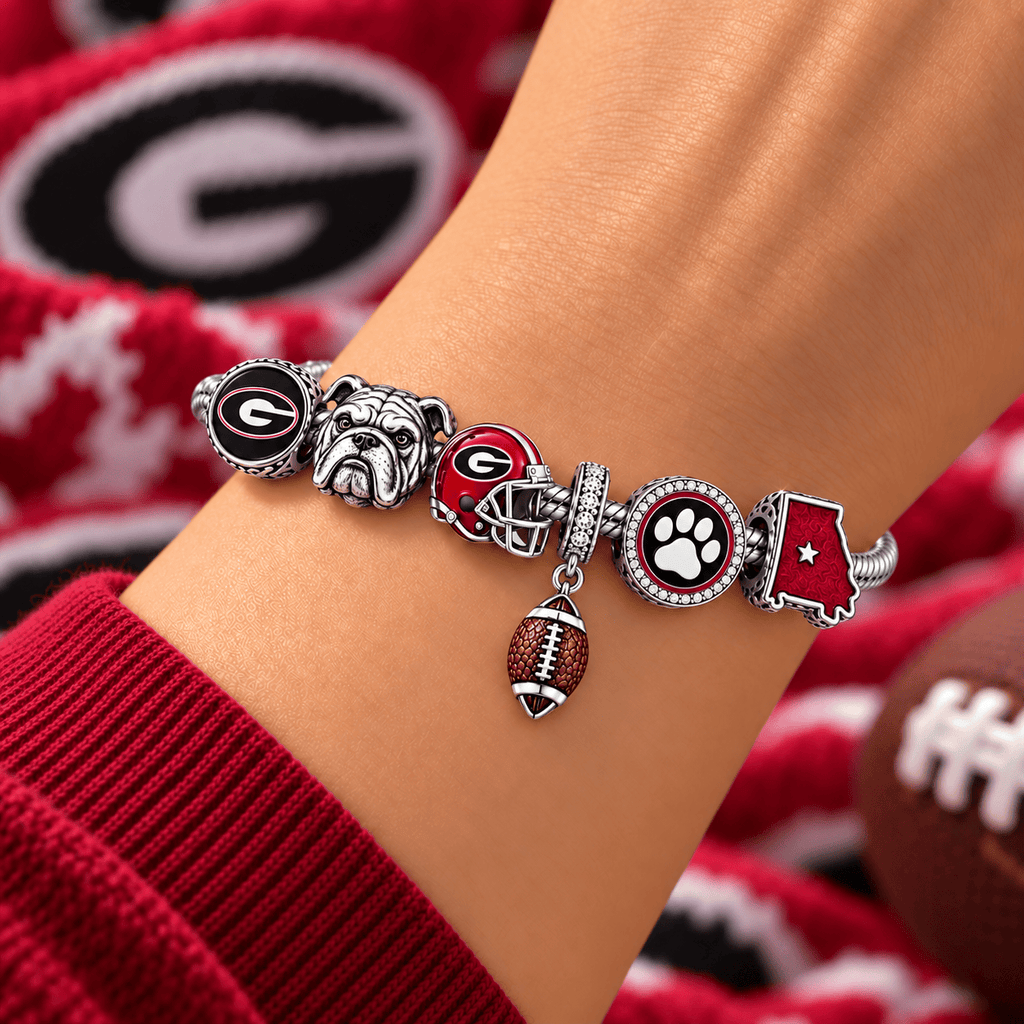 GGBD Silver Charm Bracelet Set PNPA