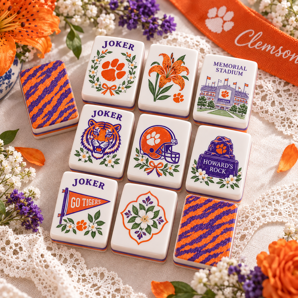 Premium CTFB Mahjong Tiles Set TNSM