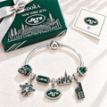 NYJ Silver Charm Bracelet Set TMH
