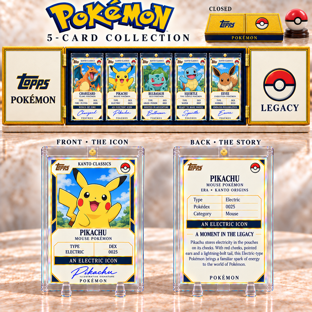 PKM Premium Card Collector’s Box Set NHVH