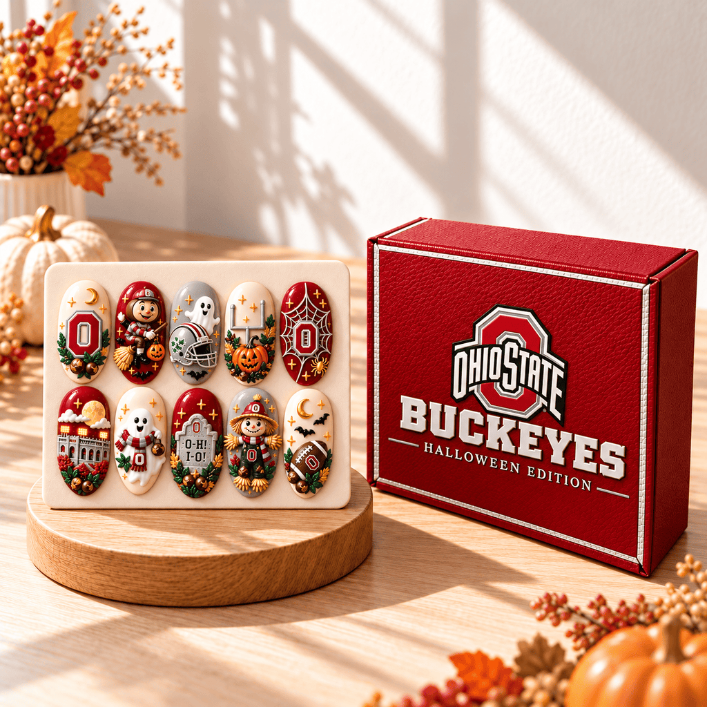 Handmade OSB Press On Nails TMH