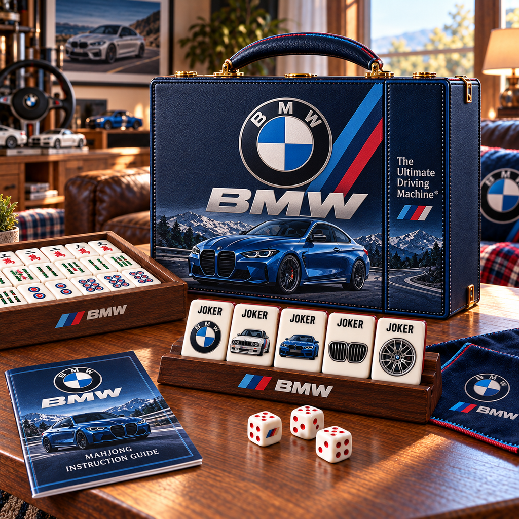 BMW Premium Mahjong Set – Game Night Edition PNPA