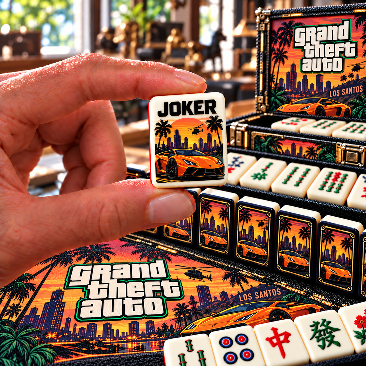 GTA Premium Mahjong Set – Game Night Edition PNPA