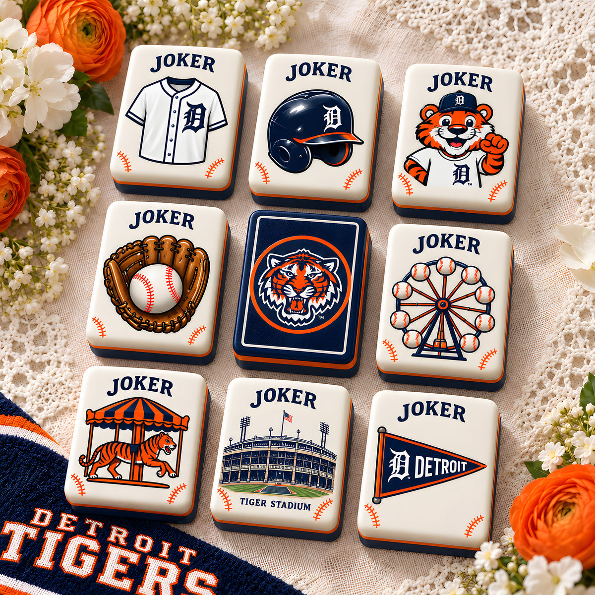 Premium DTTG Mahjong Tiles Set TTMH