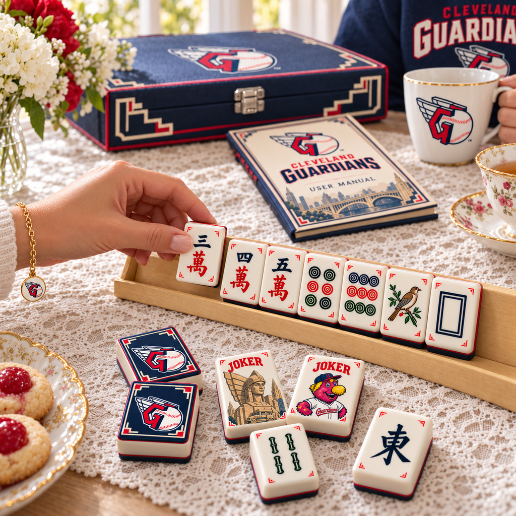 Premium CLG Mahjong Tiles Set TTMH