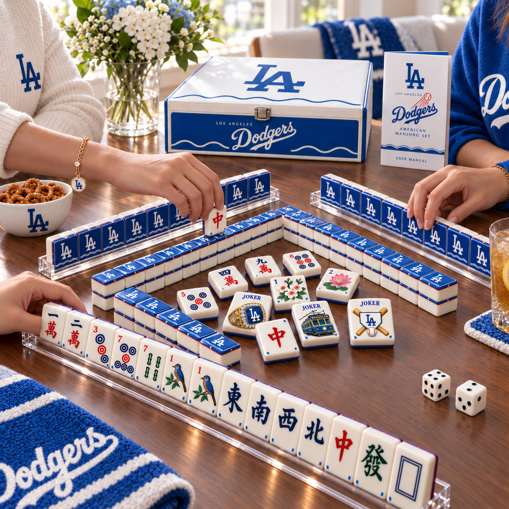 Premium LAD Mahjong Tiles Set TTMH