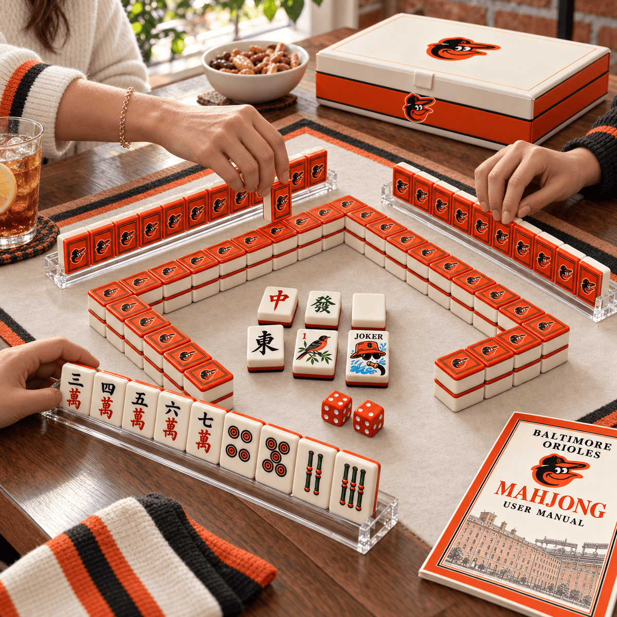 Premium BTMO Mahjong Tiles Set TTMH