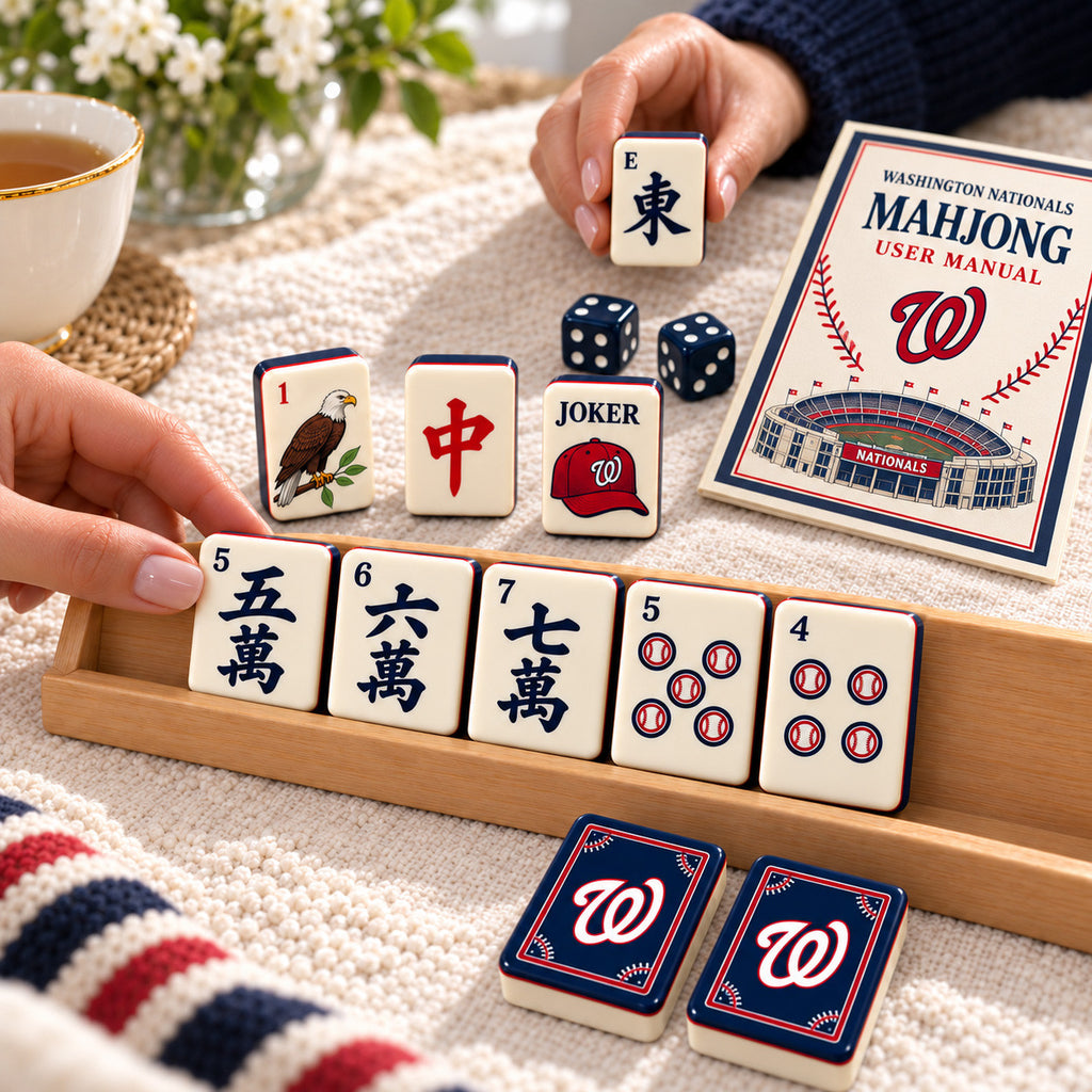 Premium WNT Mahjong Tiles Set PVNA
