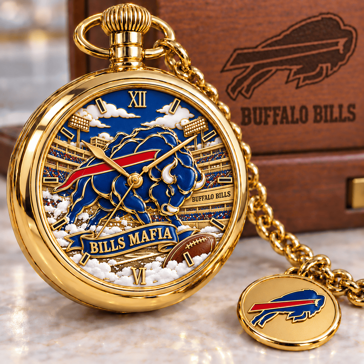 BFBL PREMIUM VINTAGE POCKET WATCH NPL