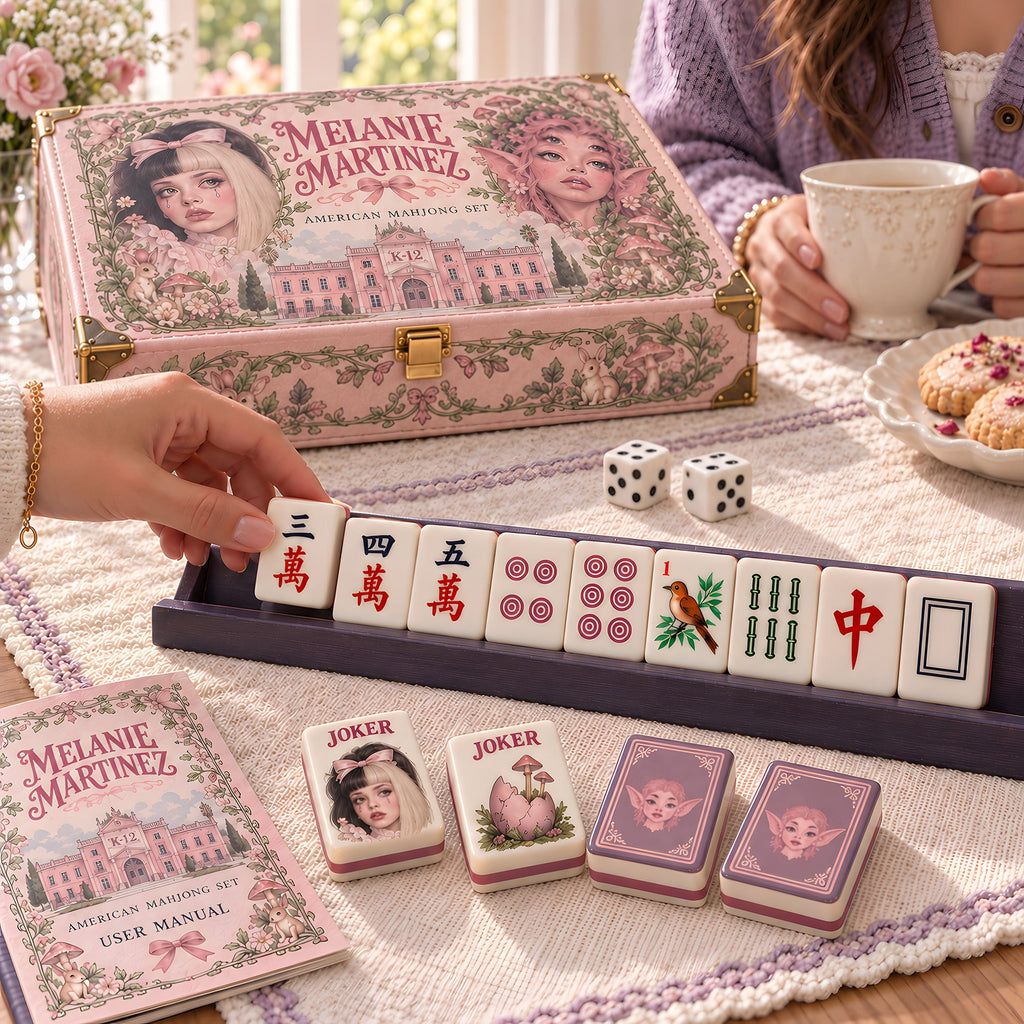 Premium MMT Mahjong Tiles Set TTMH
