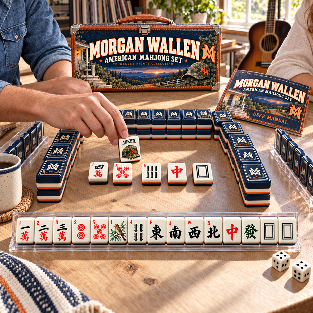 Premium MGWL Mahjong Tiles Set PVNA