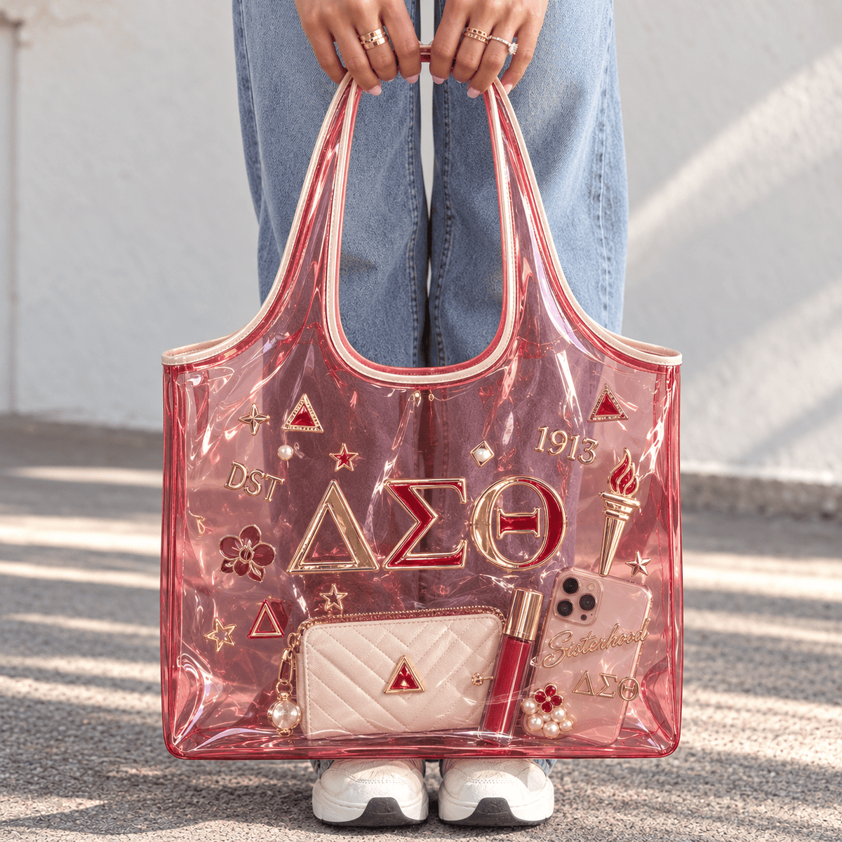 DST Transparent 3D Tote Bag HTTT