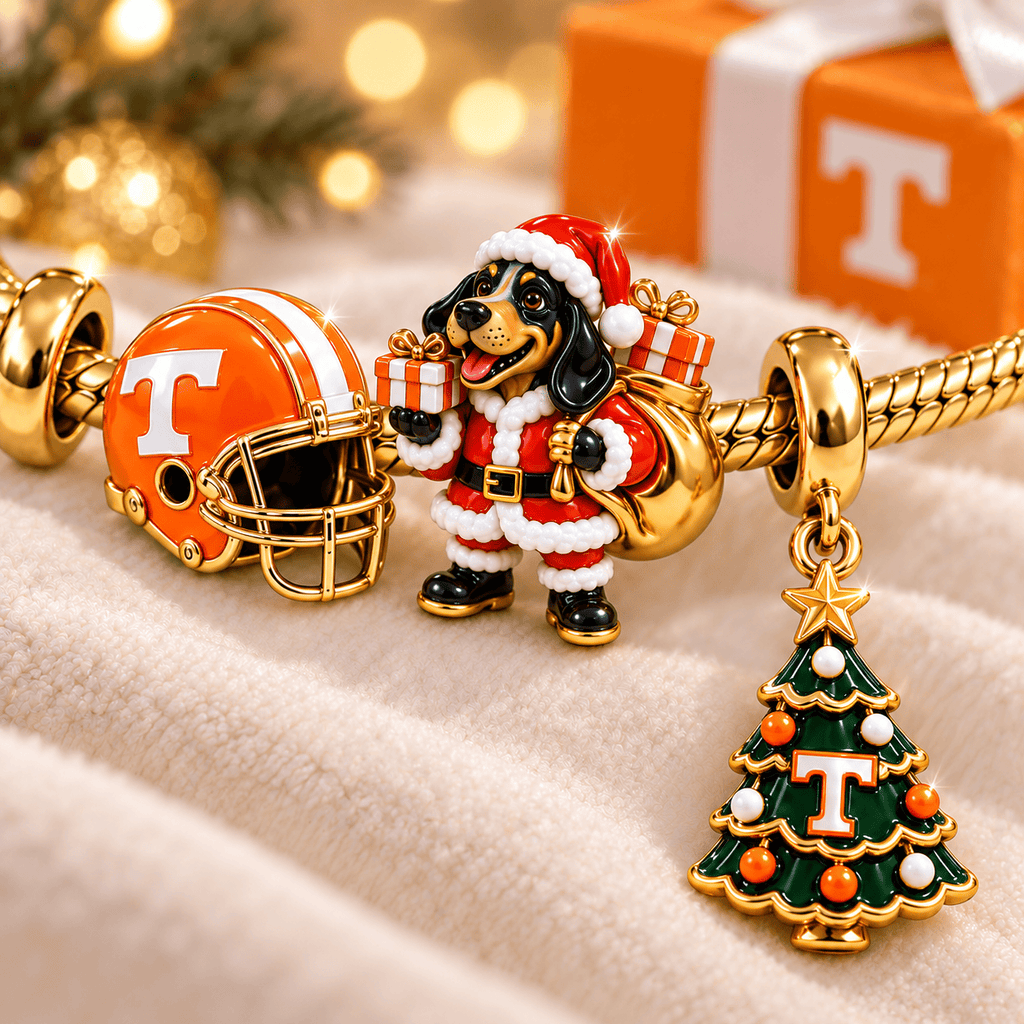 TVF Gold Charm Bracelet Set TTTT